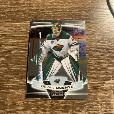 2019-20 O-Pee-Chee Platinum Devan Dubnyk # 85 Base  - Image 1 of 2