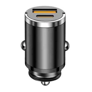 Dual USB Type-C PD Car Mini Charger 100W Fast Charge Adapter For iPhone Samsung - Picture 1 of 12