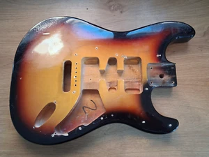 Fender Squier Stratocaster body Ideal Relic Project From Anniversary Model - Picture 1 of 6