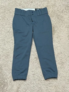 Champro Girls Softball Pants Size Medium NEW Gray Belt Loops Elastic Leg Stretch - Picture 1 of 8
