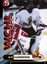 Todd Henderson 1995-96 Alaska Gold Kings