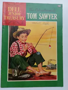 Dell Junior Treasury Comic #10 Le avventure di TOM SAWYER VG - Foto 1 di 2