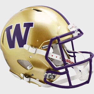 WASHINGTON HUSKIES NCAA Riddell SPEED Authentic Football Helmet - Picture 1 of 1