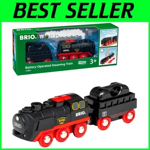 Interactive Wooden Train with Real Steam - Picture 1 of 10