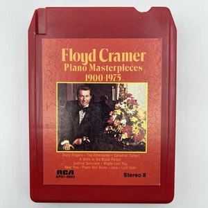 Floyd Cramer - Piano Masterpieces - Restored Quad 8 Track Tape - New Pad, Splice - Imagen 1 de 6