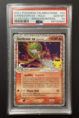 PSA 10 GARDEVOIR EX HOLO 93 CELEBRATIONS POKEMON 2021 MJ8 - Image 1 of 2
