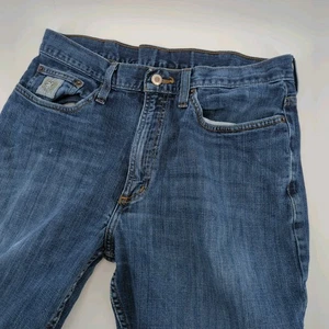 Cinch Silver Label MB98034 006 denim blu dritto western uomo 33x36 *LEGGI* - Foto 1 di 12