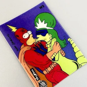 The Simpsons RARE 3D Trading Card Bongo Comics Vintage Memorabilia Merchandise - Imagen 1 de 7