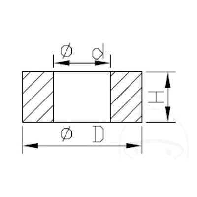 Rondella KAYABA di supporto HM 500 CR R 1991-2001 - Imagem 1 de 3