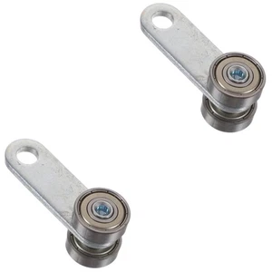 Set of 2 Sliding Door Hanging Wheel Barn Track Roller Work Small Trolleys - Picture 1 of 12