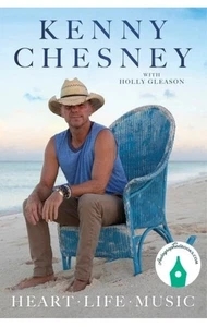 Kenny Chesney signiert 2025 Heart & Life Hardcover Buch 1. Auflage VORVERKAUF - Bild 1 von 1