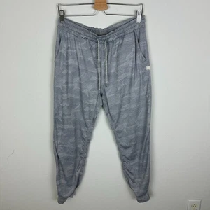 Jogger Vuori Grigio Mimetico Performance L Lounge Elasticizzato Activewear Tempo Libero - Foto 1 di 8