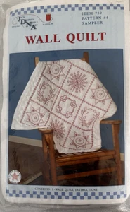 Wall Quilt Pattern # 4 Sampler - Picture 1 of 2