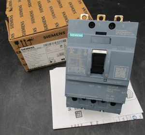 INTERRUPTOR DE CIRCUITO ATORNILLADO SIEMENS 3VA4180-6ED34-0AA0 3-P 80A 600V 'ENVÍO EL MISMO DÍA' - Imagen 1 de 6