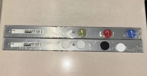 New-Set Of 2 IKEA Magnetic Memo Message Wall Mounted Bar Strips - Picture 1 of 4