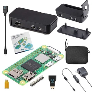 Raspberry Pi Zero 2 W Kit de Démarrage de Base avec Boîtier Muti Purpose - Comprend Pi Ze... - Photo 1/8