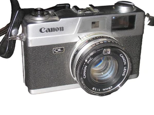 Canon Canonet QL19 35mm Rangefinder Camera w/ SE 45mm f/1.9 Lens - Tested - Picture 1 of 5