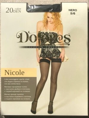 Dolores 'Nicole' Medias Mujer con Elástico Suave Sobre Base Silicona 20 Den Foto 1 de 4