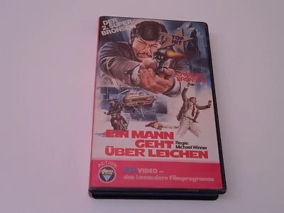 Ein Mann geht über Leichen 1973 VHS German PAL VPS Video Charles Bronson - Bild 1 von 4