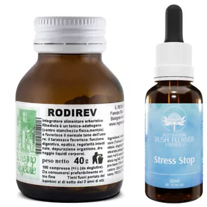 Kit Anti-STRESS FORTE Rodiola 100 compresse+ STRESS STOP Equilibrio Psico/Fisico - Foto 1 di 1