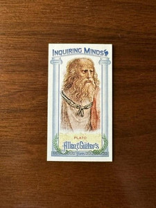 2013 Allen & Ginter Mini Inquiring Minds IM-PTO Plato