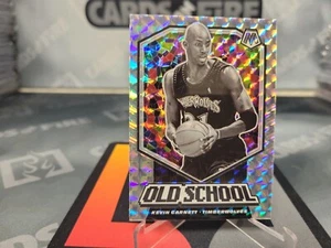 2019-20 Panini Mosaic Old School Silver Mosaic Kevin Garnett Timberwolves - Picture 1 of 2
