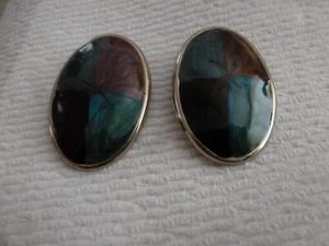 Earrings Hand Painted - Picture 1 of 2