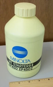 Minolta MT Starter II EP450 EP450Z 550g Bottiglia Sviluppatore Giallo Nuova, Vecchio Stock - Foto 1 di 4