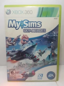 My Sims: Sky Heroes (Microsoft X-Box 360, 2010) Tested, Complete, Sun Damage - Picture 1 of 3