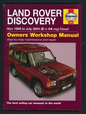 Land-Rover Discovery Series II (98-04) Haynes Shop Service Repair Manual FB82 - Image 1 of 4