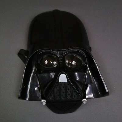 Darth Vadar Black Vintage Face Mask Original Halloween Kids Size Rubies brand - Image 1 of 4