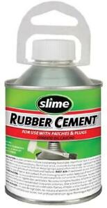 Slime 1050 Rubber Cement Tire Repair 8 Ounce for All Rubber Repairs Tires 8 oz