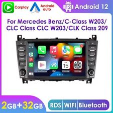 for Mercedes Benz C-Class W203 2004-2007 Android 12.0 GPS Car Stereo Radio 2+32G