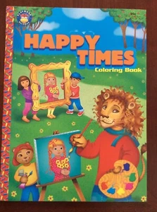NEW-RARE-PLAYMORE WALDMAN Happy Times Coloring Book CB#8 2003 - Picture 1 of 3