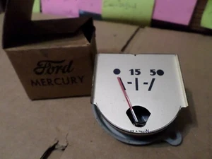 1940 mercury nos dash oil pressure gauge O9A-9273 excellent face - Picture 1 of 3