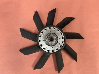 Ventilador de refrigeración del motor BMW E28 528e 2800 E30 E24 M6 E23 M20 2,7 L 9 aspas OEM #86232 Foto 1 de 4