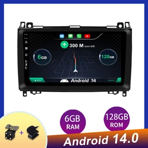 6G+128G Android 14 Autoradio PerMercedes Benz W639/Vito/Viano/W906/Sprinter/W169 - Foto 1 di 12