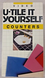 U-Tile It Yourself Counters - Lamb Productions VHS - Picture 1 of 5