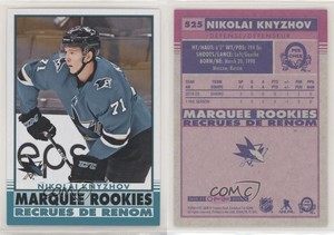 2020-21 O-Pee-Chee Marquee Rookies Retro Nikolai Knyzhov #525 Rookie RC