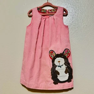 Mini boden appliqué dress 3-4Y - Picture 1 of 3