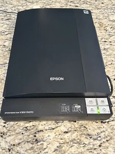 Epson Perfection V300 Photo Scanner W/ Power Supply NO FILM TRAY CLEAN UNIT - Picture 1 of 4