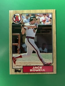 1987 Topps Tiffany Jack Howell California Angels #422 - Picture 1 of 2
