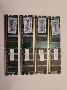 4- 1GB DDR Memory Cards - Picture 1 of 7