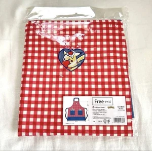 Delantal Pokemon Center Original PIKACHU DINER Artículos de Cocina Limitado JAPÓN - Imagen 1 de 7