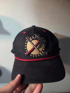 FLORIDA PANTHERS ZEPHYR MEN'S SNAPBACK ADJUSTABLE HAT PALMTREE/STICK - Picture 1 of 5