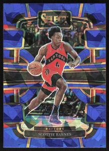 2023-24 Panini Select Blue Cracked Ice #54 Scottie Barnes Toronto Raptors - Picture 1 of 2