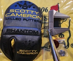 New GIP 2024 Scotty Cameron Phantom 7.5 RH 35” w/Cover + Add'l 15 gm Wts/wrench - Picture 1 of 12