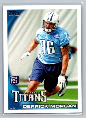 Derrick Morgan 2010 Topps Tennessee Titans #362 RC - Image 1 of 2