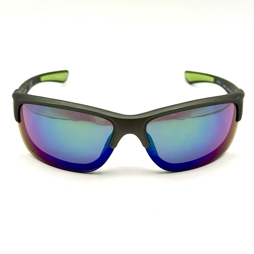 Gafas de sol Foster Grant de tiro largo envolventes de diseñador marco de moda y lentes espejadas  Foto 1 de 4