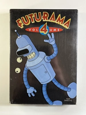 Futurama-Volume 4 (DVD, 2009, 4-Disc Set) Good Condition & Tested! - Image 1 of 4